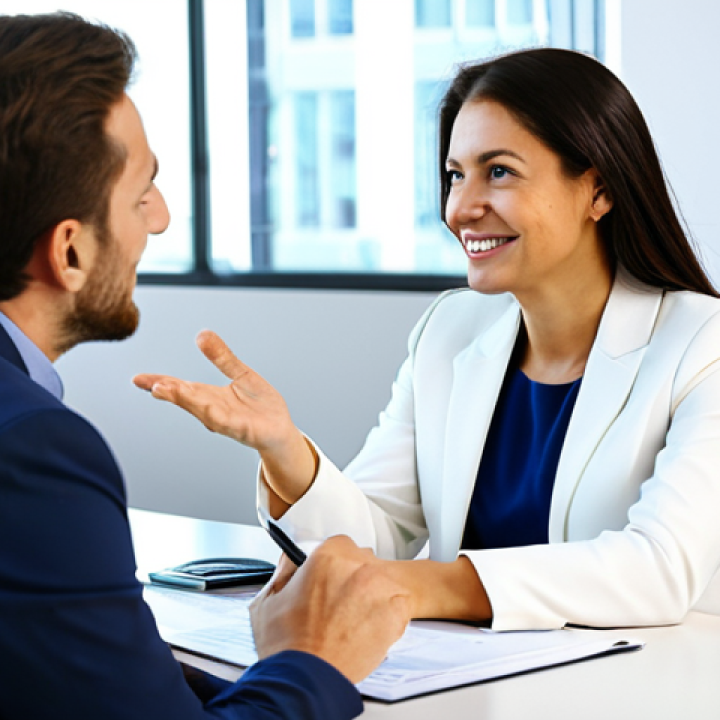 Initial Client Consultation**
"A professional environmental consultant in appropriate attire, sitting at a table in a modern office, engaged in a friendly discussion with a client, both fully clothed, demonstrating active listening, natural pose, professional setting, safe for work, appropriate content, professional, perfect anatomy, well-formed hands, family-friendly."
**
