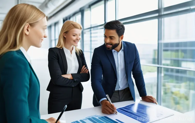 환경관리사 시험 합격률과 전략 - **Prompt:** A focused young professional, perhaps in their late 20s or early 30s, is seated at a wel...