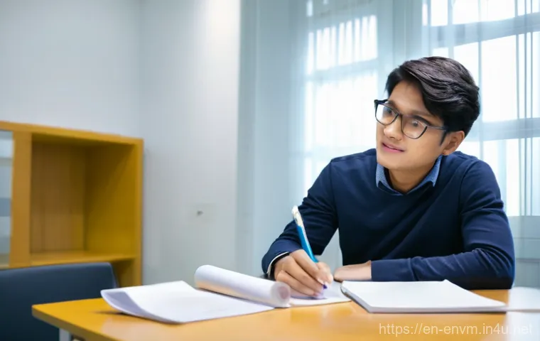 환경관리사 자격증 기출문제 분석 - **Prompt 1: The Diligent Scholar Unlocking Exam Secrets**
    A focused, diligent professional (male...