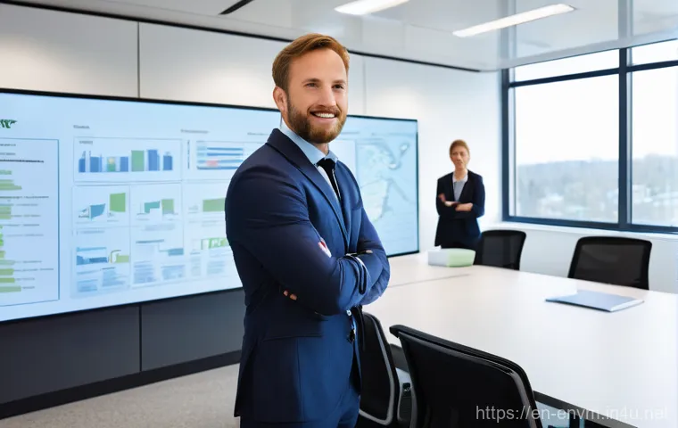 환경관리사 자격증 기출문제 분석 - **Prompt 2: The Breakthrough Moment of Understanding**
    A determined professional (male or female...