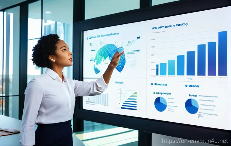 환경관리사 업무로 얻은 교훈 - Image Prompt 1: Navigating the Regulatory Maze**