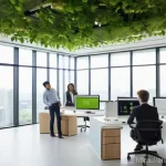 환경관리사 시험을 위한 필수 체크리스트 - **Prompt:** A diverse group of environmental professionals, wearing smart business casual attire, co...